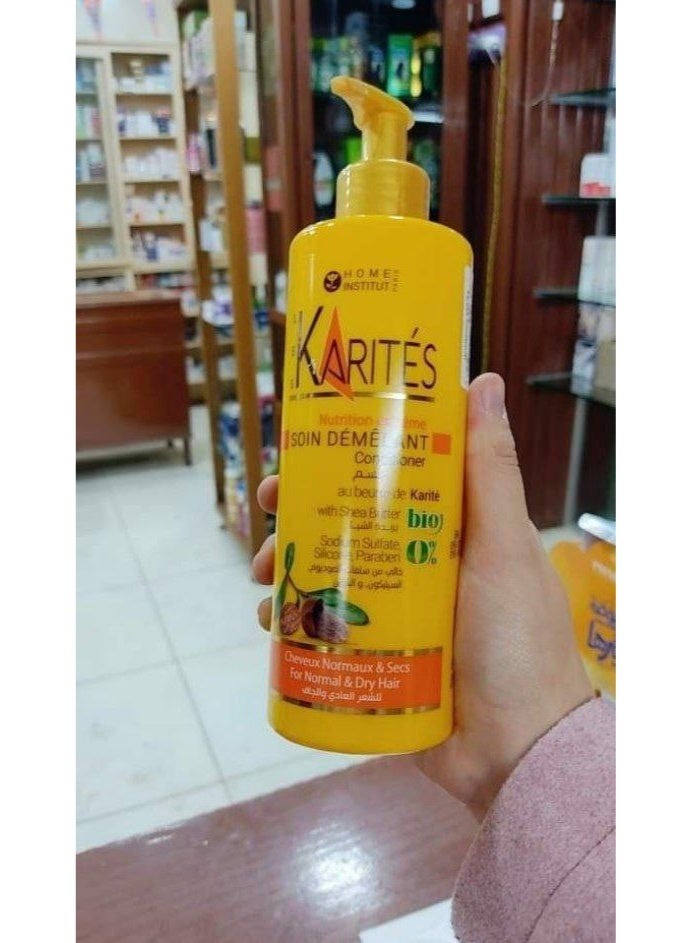 Karites Shea Butter Conditioner – Sulfate, Silicone, and Paraffin Free – Deep Conditioning and Nourishing Hair | 400ml - Image 3